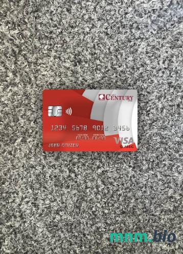 USA Georgia Gainesville First Century bank visa classic card wygląd fotograficzny skan PSD + zdjęcie